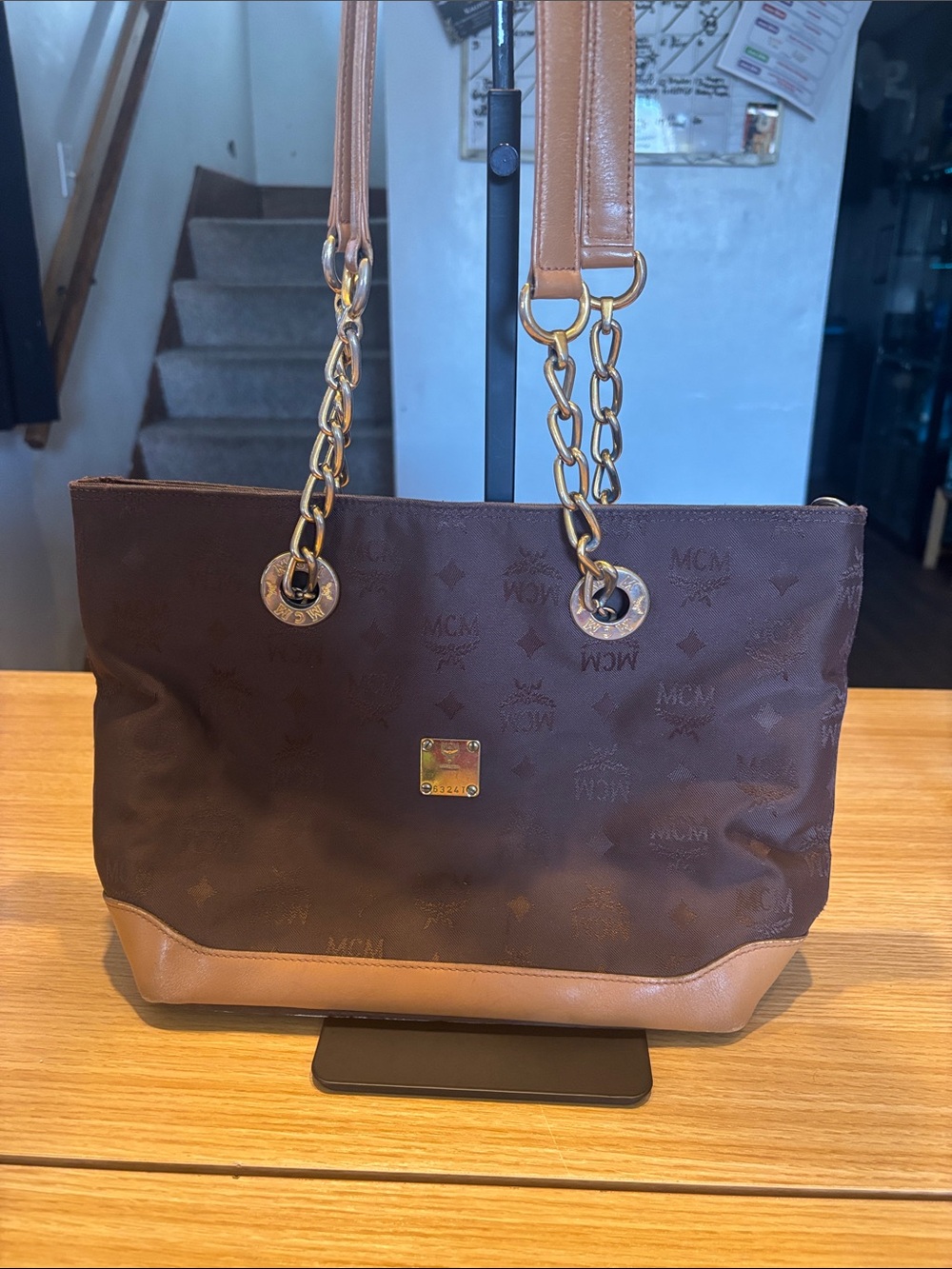 MCM made in Germany vintage Brown Tote